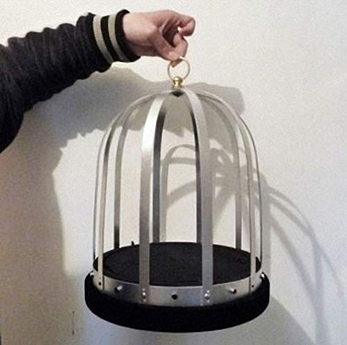 Accessoires de magie cage à feu automatique en métal et gimmick de fête