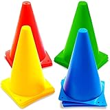 Prácticos: Nuestros conos de entrenamiento son ligeros y cuentan con un práctico tamaño, garantizando su facilidad de uso y transporte. Los colores facilitan la delimitación de diferentes áreas depediendo del deporte que tenga lugar.