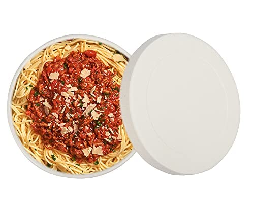 Image of [300 ml, 15 Count, White Disposable Bagasse Paper Container with Lid | Eco-Friendly Bowl /Tub for Picnic, Travel, Food Truck | Ideal for Both Hot & Cold Food