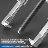 3-częściowy uniwersalny ściągacz 2-ramienny, rozpiętość 40-150 mm, regulowany ściągacz do łożysk, równoległy ściągacz 110-170 mm, ściągacz do pazurów, ściągacz do łożysk kulkowych, narzędzie do