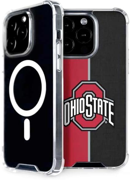 Skinit Phone Case Compatible with MagSafe iPhone 13 Pro Max - Officially Licensed Ohio State University The Ohio State Buckeyes Design