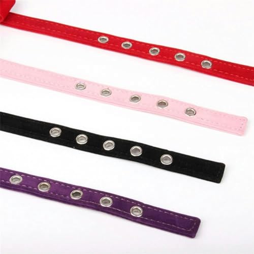 Collier pour chat en strass anti-serrage avec nœud papillon doux