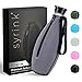 SYRINK® Etui ochronne, kompatybilne ze szklaną butelką SodaStream [100% dopasowane] neoprenowe etui ochronne i outdoorowe chłodziarki do butelek, szklane butelki do SodaStream Crystal 2.0, chroni przed pęknięciami i zadrapaniami
