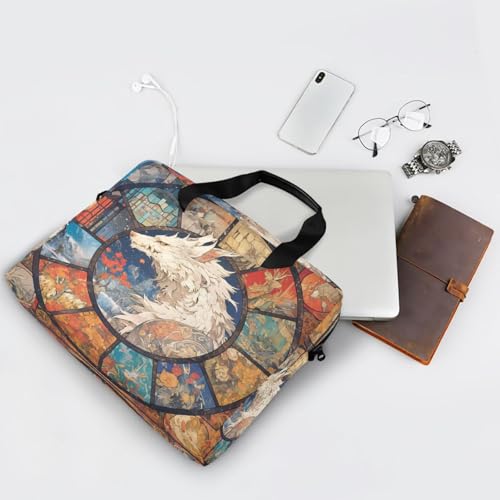 Funda de portátil de viaje 15.6 pulgadas con asa y correa miniatura 7