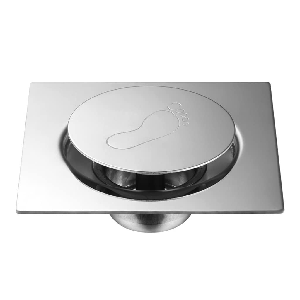 Drenaje de agua de baño en acero inoxidable para duchas modernas y limpias