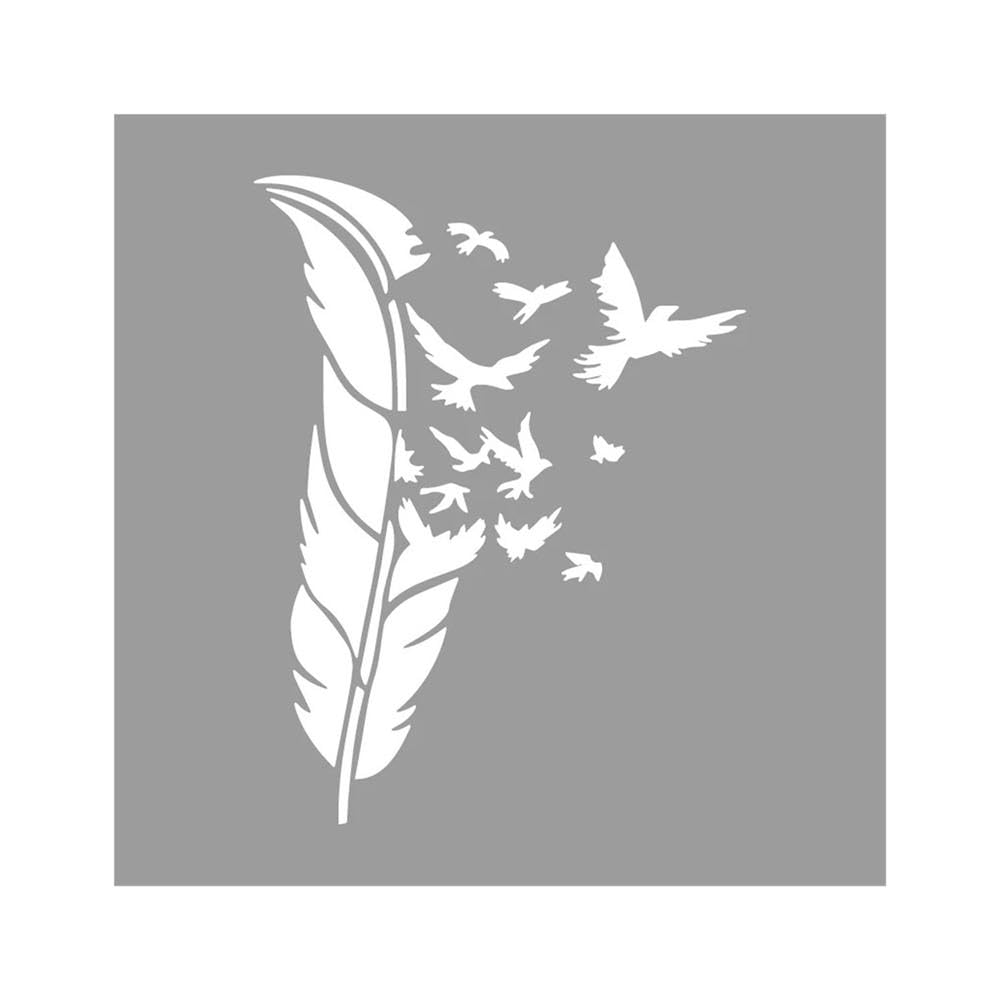Vivid Feathers Transform Into an Eagle for Car Trucks Motorcycles(White,L)