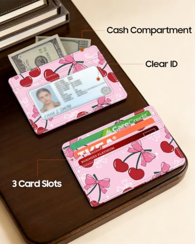 Image of FINTIE Slim Minimalist Front Pocket Wallet RFID Blocking Credit Card Holder