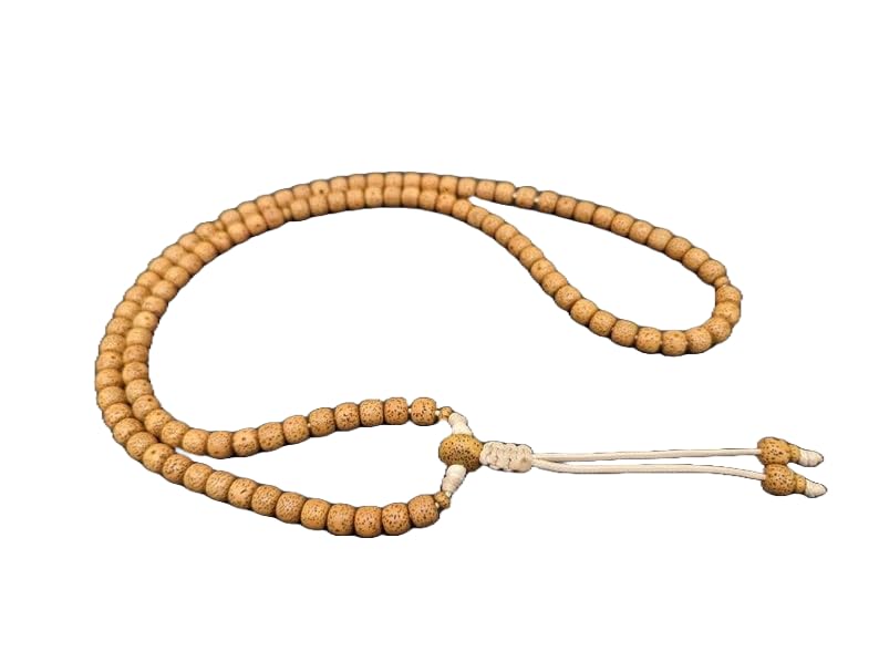 Natural Tibetan Bodhi Lotus Seed 8mm 108 Mala Beads, Spiritual, Meditation Beads, Reiki, Japa Mala, Buddhist Prayer Beads, Yoga Bracelet, healing beads