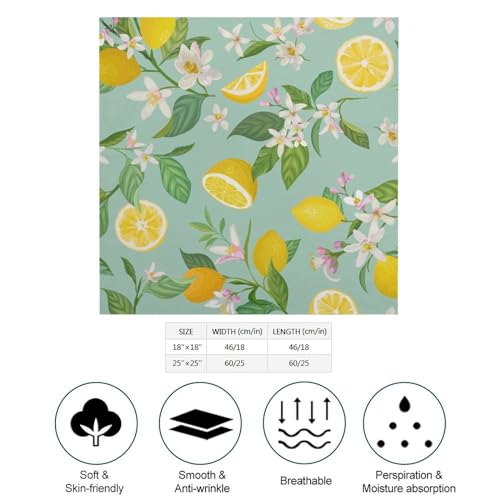 Satin Square Head Scarves, Fashion Silk Feeling Neck Scarf Ladies Short Bandana Lightweight Hair Scarf for Women Gift2