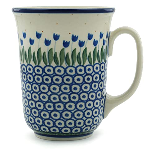Taza Polmedia Polish Pottery 17 oz Water Tulip miniatura 1