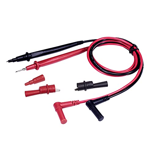 Boceuc Multimeter Probe Set, Alligator Crocodile Test Clip Clamp Cat Iii 1000 V, Cat Iv 600 V, 10 A Rating Test Lead For Fluke/Astroai/Innova Multimeter Electronic Clamp Meter #TOP7