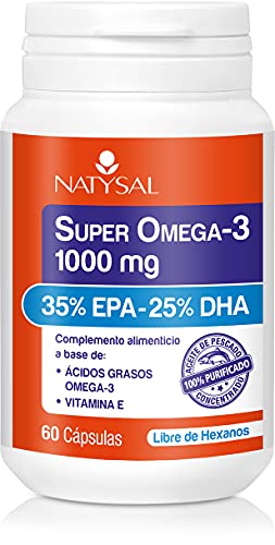 SUPER OMEGA 3 000mg 60 cápsulas | Cuidado del sistema circulatorio | Natysal