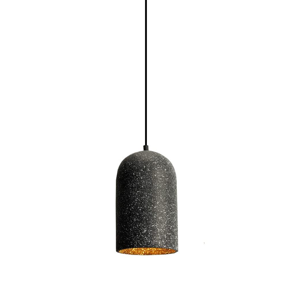 Lampe suspendue industrielle en ciment orientable avec câble ajustable
