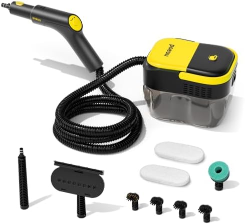 Steam Cleaner with Extra Spare Attachments for Home & Car Detailing image 3