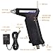 Handheld Ionizing Air Gun, Anti Static Gun, Static Eliminator Balance, with Removable Nozzle, Work Indicator Light, for Industrial Dust Removal, Used with Air Compressor(B)