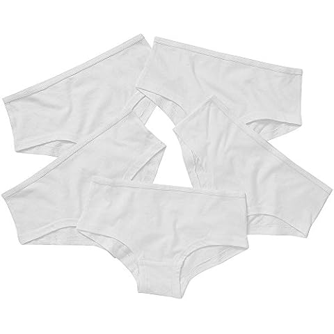 Just Essentials Girls Cotton Hipster Briefs Pack Cover