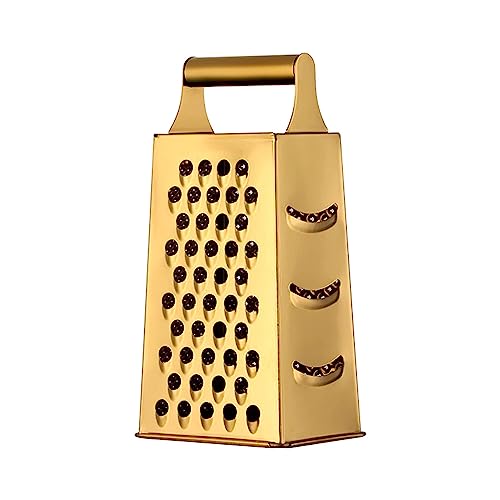 Eitonbu Stainless Steel 4 Sides Multifunctional Grater Slicer with Handle