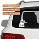 Baby on Board Aufkleber Auto, Autoaufkleber, Car Sticker, Baby an Bord, Auto Sticker, Fahranfänger Aufkleber für Heckscheibe und Stoßstangen