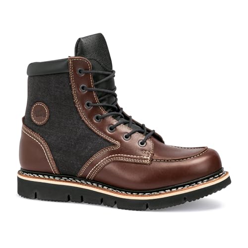 Hanwag M Valepp Braun - Hochwertiger eleganter Herren Leder Freizeitstiefel, Größe EU 45 - Farbe Century - Black