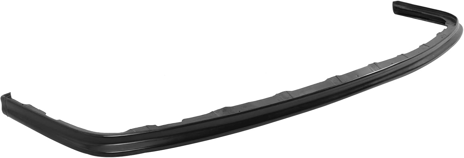 FREEMOTOR802® Front Bumper Lip Splitter Air Dam Chin Spoiler, Fits 1988-1989 Honda Civic Sedan Hatchback (Except Si) & 1988-1991 Honda Civic Wagon, OE Factory Style Unpainted Black PU 1PC Lower Guard