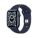 Produktbild Apple Watch Series 6 (GPS, 44 mm) Aluminiumgehäuse Blau, Sportarmband Dunkelmarine