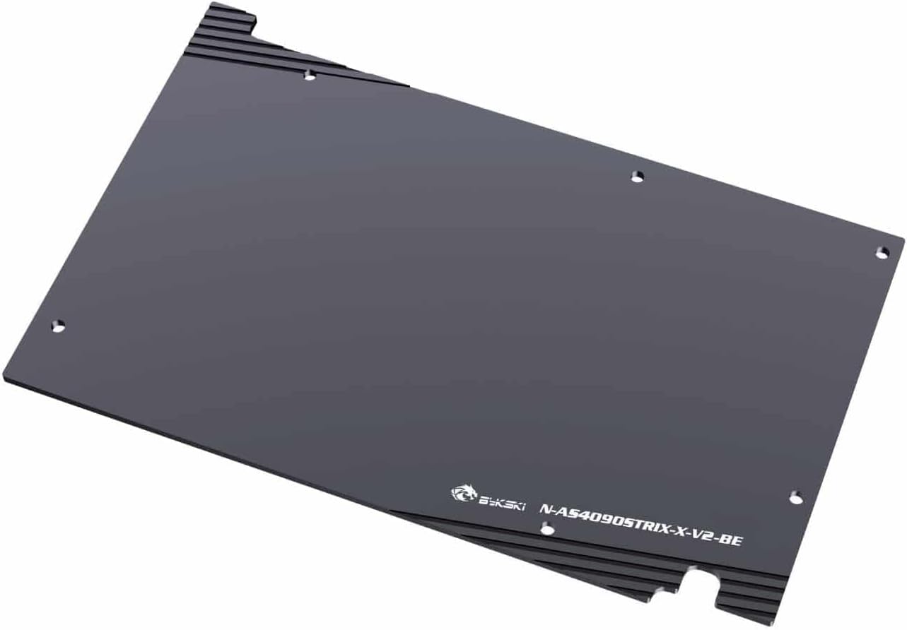 Bykski Full Coverage GPU Water Block and Backplate for ASUS ROG Strix GeForce RTX 4090 (N-AS4090STRIX-X-V2)