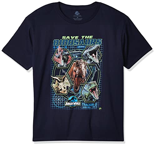 Jurassic World Boys 2 Save The Dinosaurs Short Sleeve T-Shirt
