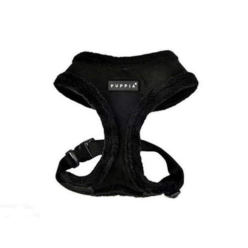 Puppia Terry Dog Harness Over-The-Head Winter Suede Warm No Choke No Pull Training Walking For Small And Medium Dog, Brown, Large #TOP2