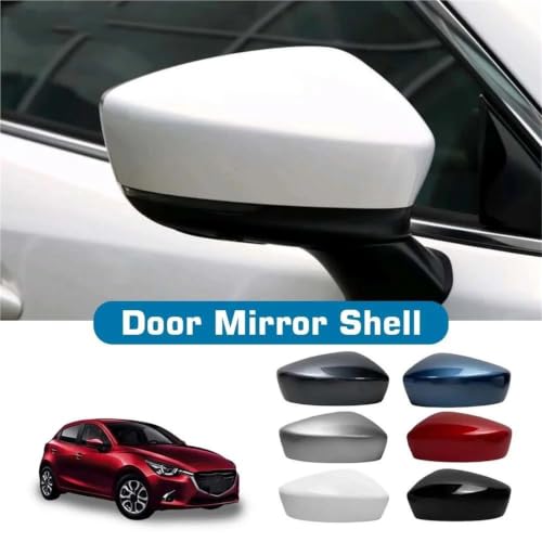 Coque rétroviseur Mazda 2 Demio titane perle de protection haut de gamme - 2