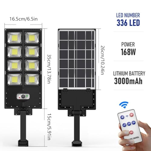 Lumières solaires extérieures étanches avec télécommande pour gérer votre éclairage à distance - 6