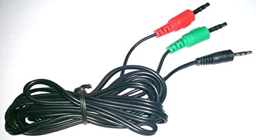 PC Chat Adapter Cable for Turtle Beach ® & Similar Gaming Headsets