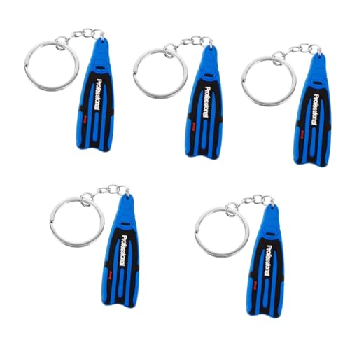Porte-clés de plongée haute résistance avec porte-badge et pendentif marin intégré