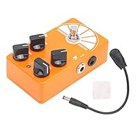 ROAD-READY CONSTRUCTION: Built with a sturdy aluminum alloy shell, this overdrive effect pedal is designed to withstand the rigors of travel and live performance. A reliable addition to your collection of instrument accessories. PRISTINE source: Feat...