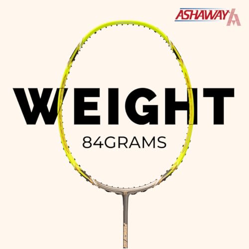 Image of ASHAWAY Force GX 40 Unstrung Badminton Racquet | Jointless, Even Balanced & Graphite Rackets | Racket Without String | 28 lbs Shuttle Bat for Intermediate Players
