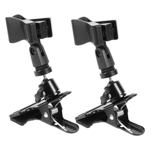 Support de broderie point de croix Alipis x2 : pinces de fixation en plastique