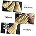 MUELODSIC 8 Pcs Chinese Allegro Kuaiban Clappers Traditional Percussion Instruments Practice and Performance Easy to Hold Durable Crisp Sound