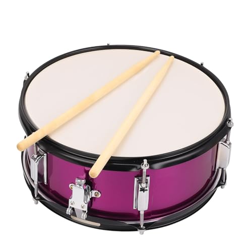 Caisse Claire en Acier Inoxydable 14x5,5 Pouces avec Accessoires Complete