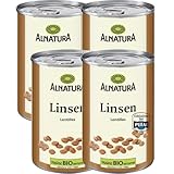 Linsen – 400 g – 4er Pack – Hülsenfrüchte für Suppen, Eintöpfe & Salate | Proteinreich & ballaststoffhaltig