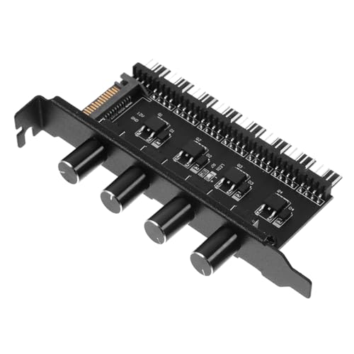 TINEASUR Ajuste De Velocidad De Ventilador Accesorio De Refrigeración Para Gabinete De Pc