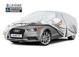 cremallera direccion audi a3 1999 【MATERIAL EXCELENTE】 Las fundas coche Kayme están hechas de material resistente al desgaste y duradero de 6 capas. El PE y PEVA tiene excelente rendimiento impermeable, la película de aluminio puede resistir de manera eficaz a los rayos ultravioletas para mantener el interior del coche fresco en verano y el forro de algodón suave protege mejor la pintura del coche.Resistente al frío hasta aprox.- 30 ° C