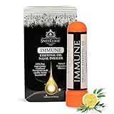 Immune Support & Defense Aromatherapy Nasal Inhaler - Preventative & Immune System Booster for Respiratory Care | Undiluted Organic Essential Oil Wellness Blend for Immunity Support & Prevention