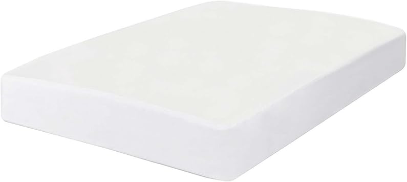 Protect360 Mattress Protector Queen, Microban Product Protection, Knitted Polyester, Waterproof Top, Elastic Band Underside, 14" Depth, White, by Manchester Mills