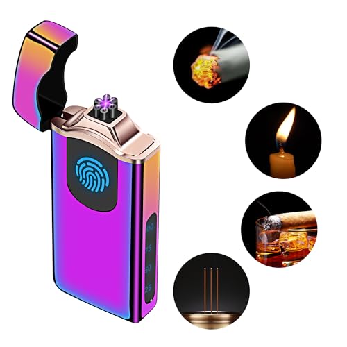 Encendedor plasma triple arco recargable USB miniatura 6