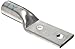 Morris Products 94394 Long Barrel Compression Lug, 2 Hole, Copper, 600mcm Wire Range, Green Color Code, 1-3/4" Stud Size