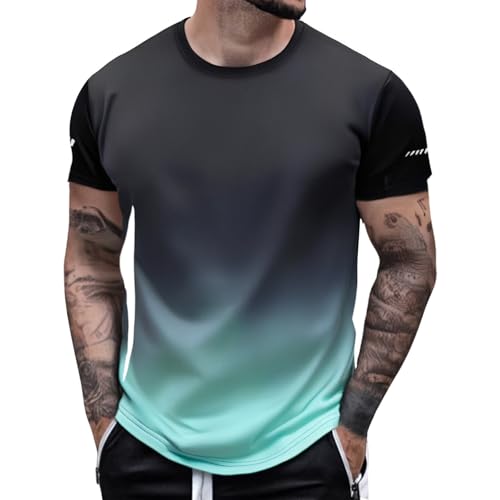 T-shirt respirant en soie glacée pour homme ultra léger et frais