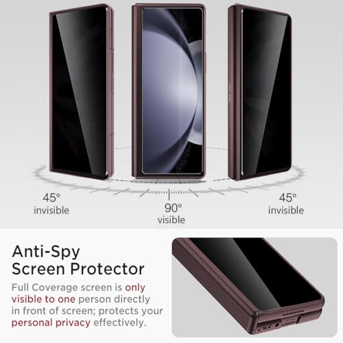Coque Samsung Galaxy Z Fold 5 haut de gamme avec support discret