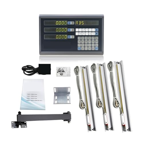 Kit completo 3 ejes digital LIAMOS con 3 escalas lineales miniatura 1