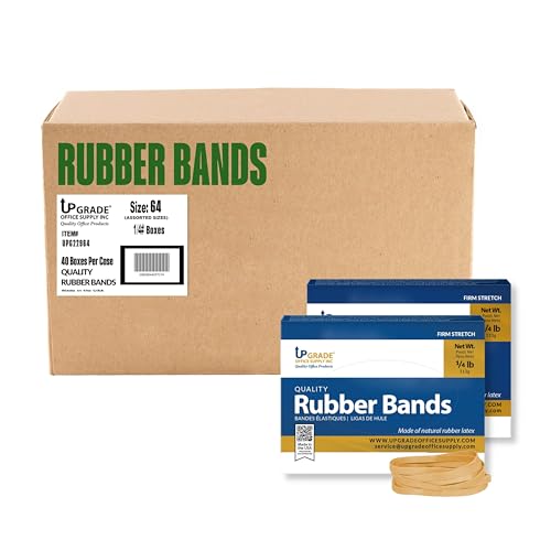 Rubber bands #64, 3-1/2 x 1/4, 3200 per case