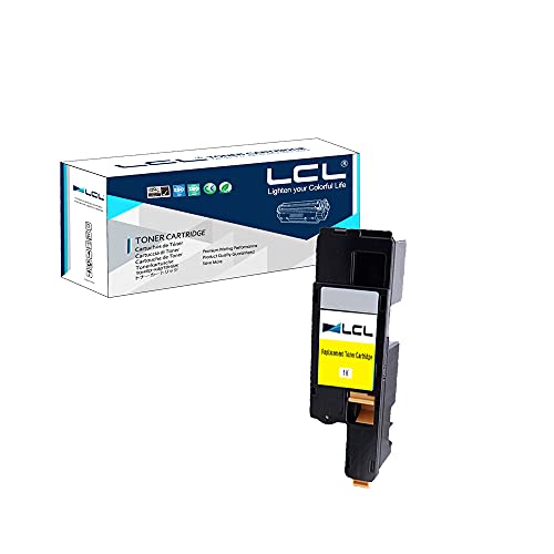 LCL Remanufactured Toner Cartridge Replacement for Xerox Phaser 6022 6020 Workcentre 6027 6025 106R02758 (1-Pack Yellow)