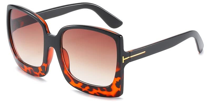 Lunette de soleil tendance surdimensionnées contre l'éblouissement